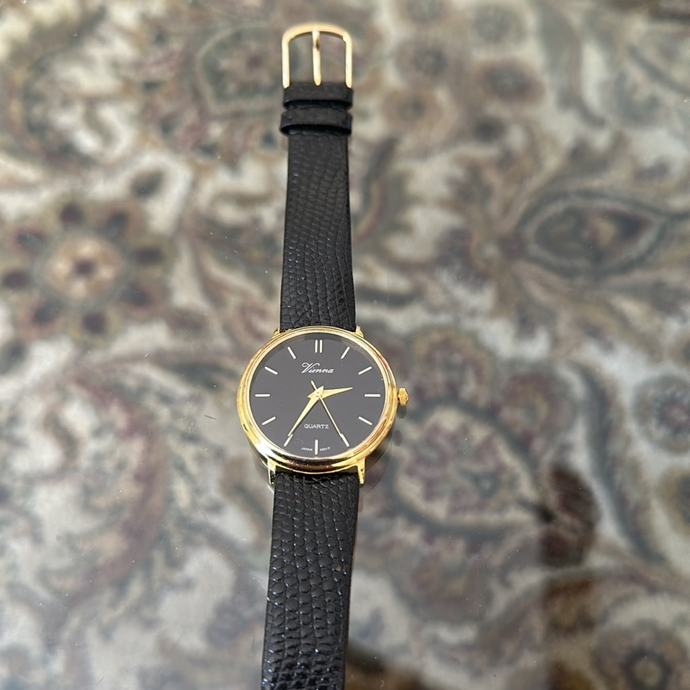 Black Quartz Watch